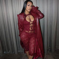 Two Piece Lace Set