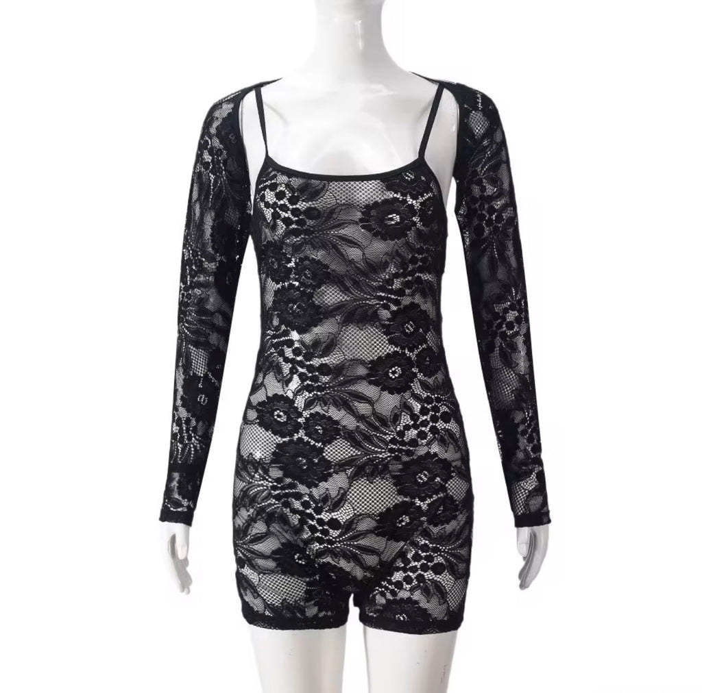 Mesh Romper