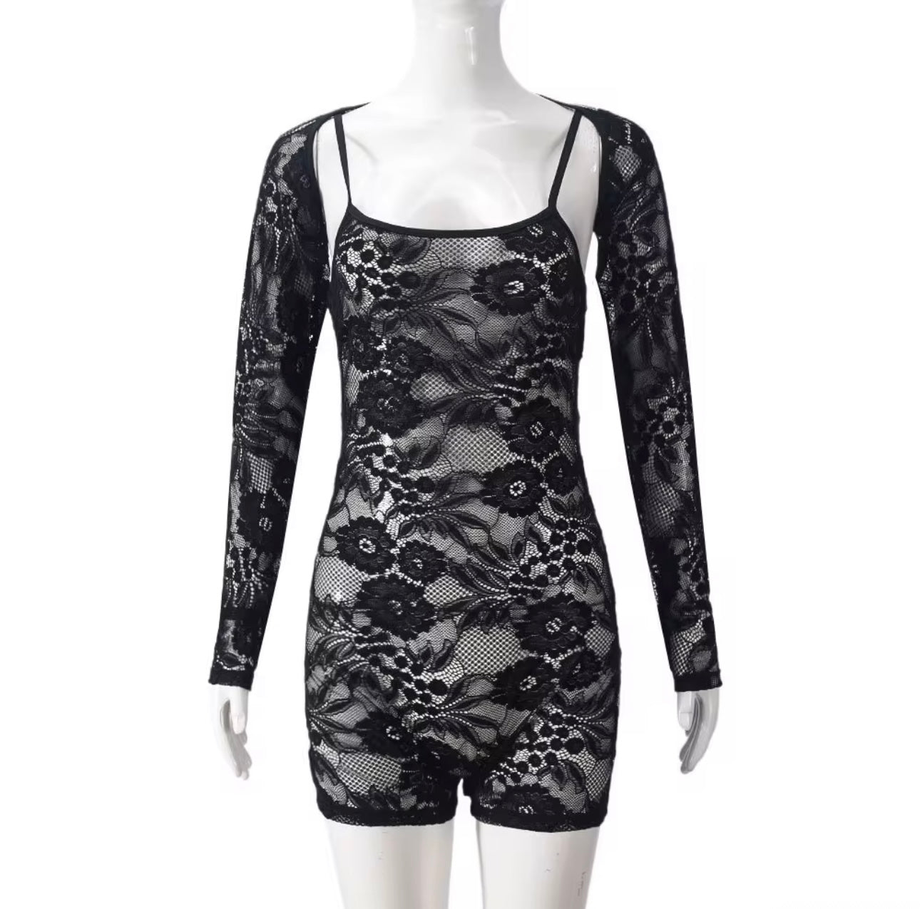 Mesh Romper