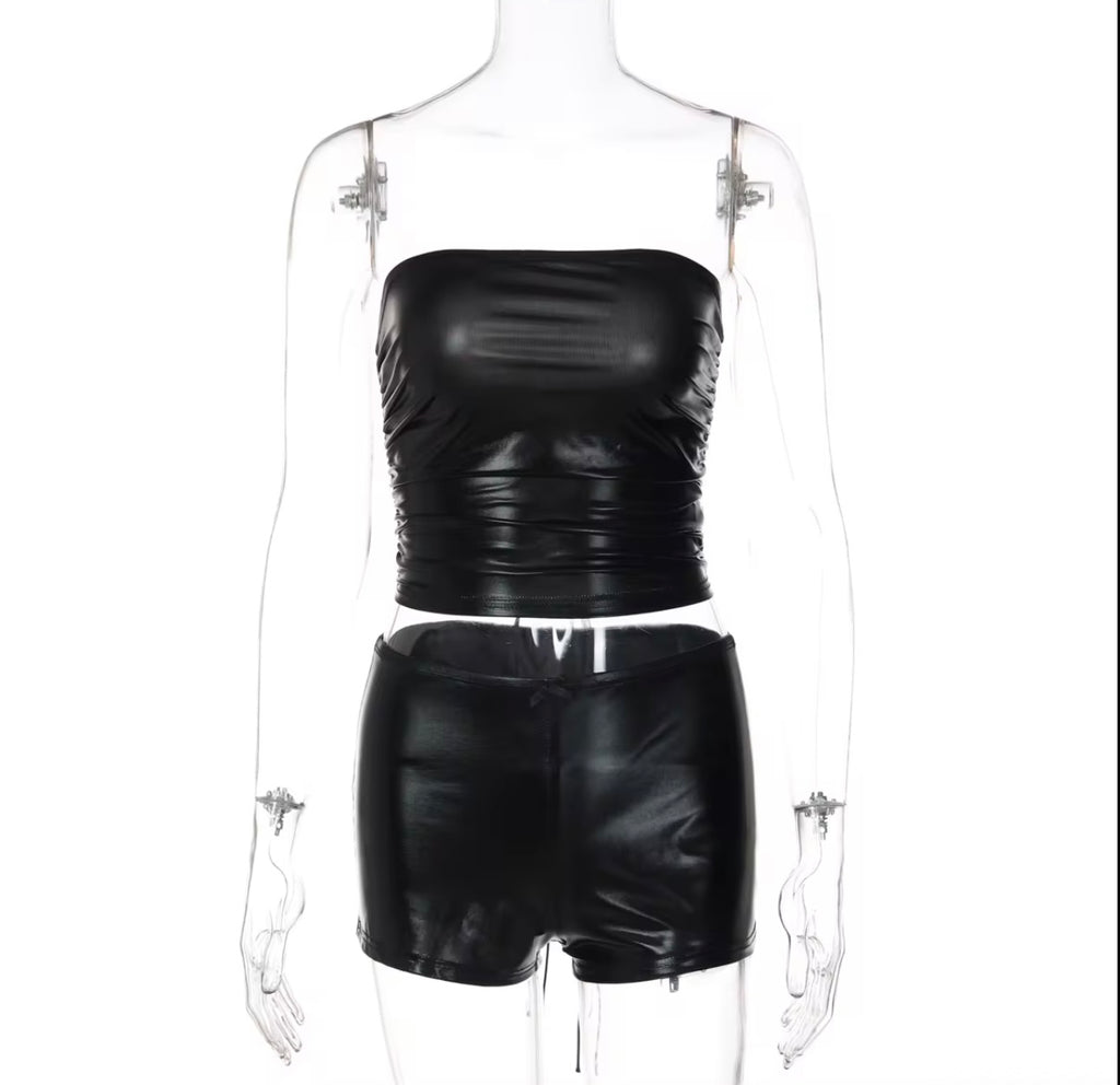 Black Out Two Piece Set