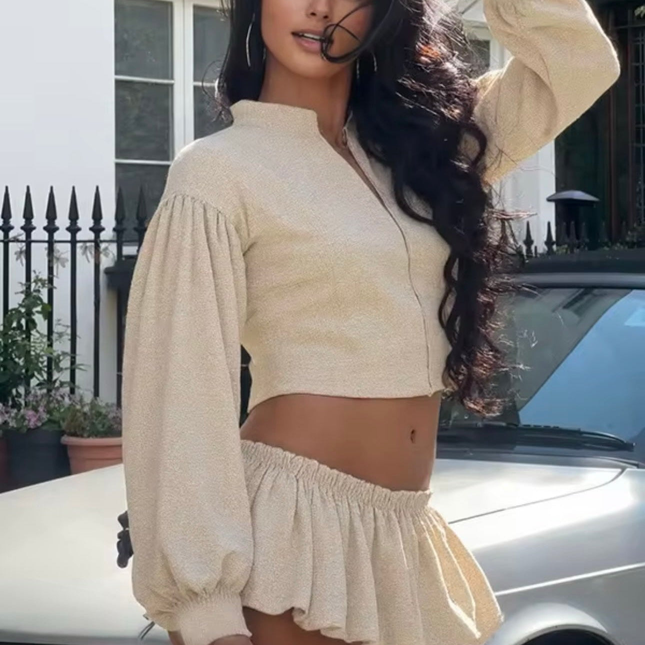 Two Piece Skirt Set